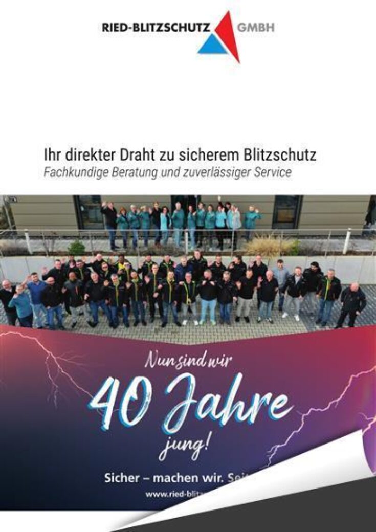 Broschüre Frontpage